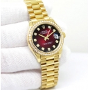 ロレックス デイトジャスト 31 オイスター 31 mm イエローゴールド ダイヤモンド 278288RBR