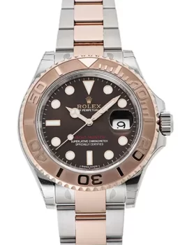 ロレックス ヨットマスター 116621 ブラウン メンズ