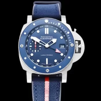 パネライ サブマーシブル GMT ルナロッサ チタニオ PAM01507