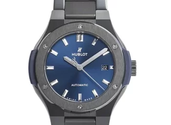 HUBLOT クラシックフュージョン セラミック ブルー レディース 585.CM.7170.CM