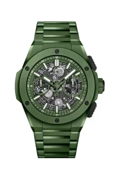 HUBLOTビッグバン インテグラル グリーンセラミック 42mm 451.CZ.4620.CZ メンズ