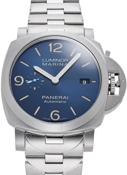パネライ ルミノール44mm マリーナ PAM01058 ブルー メンズ