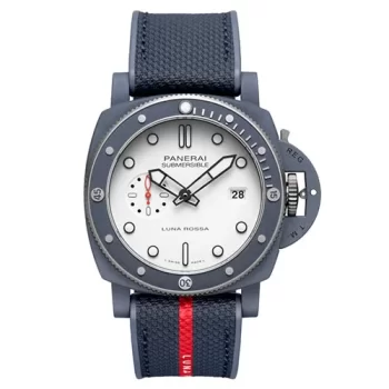 パネライ サブマーシブル クアランタクアトロ ルナ?ロッサ Ti-Ceramitech PAM01543 メンズ