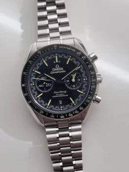 OMEGA スピードマスタースーパーレーシングコーアクシャルマスタークロノメータークロノグラフ 329.30.44.51.01.003 メンズ
