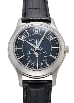 パテックフィリップ 年次カレンダー 5205G-013 ブルー メンズ