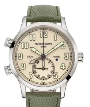 PATEK PHILIPPE カラトラバ・パイロット・トラベルタイム 5524G-010 メンズ