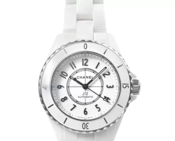 シャネル ホワイト J12  H5699 レディース