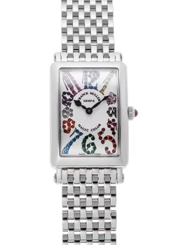 フランクミュラー ロングアイランド マジックカラー 902QZ MAGIC COLOR シルバー レディース