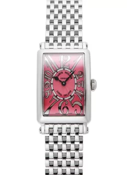 フランクミュラー ロングアイランド レリーフ 902QZ ピンク レディース