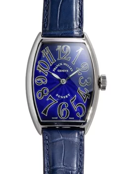 フランクミュラー サンセット 5850SC ブルー メンズ