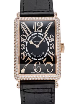 フランクミュラー ロングアイランド レリーフ 1200SC REL D ブラック メンズ