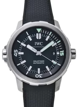IWC アクアタイマー オートマティック IW329001 ブラック メンズ