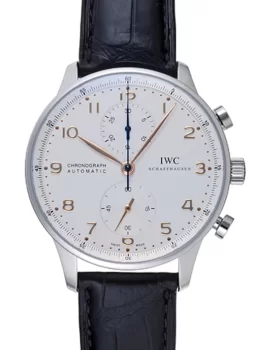 IWC ポルトギーゼ クロノグラフ IW371445 ホワイト メンズ