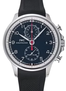 IWC ポルトギーゼ ヨットクラブ クロノグラフ IW390210 ブラック メンズ
