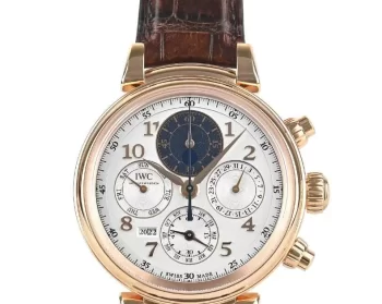IWC ダ・ヴィンチパーペチュアルカレンダークロノグラフ IW392101 メンズ
