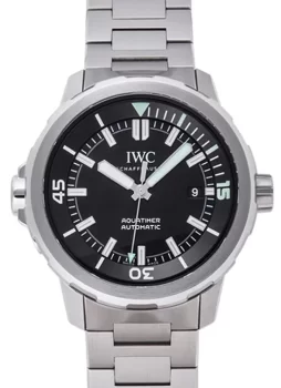IWC アクアタイマー　オートマティック IW329002 ブラック メンズ