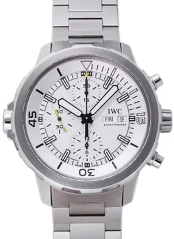 IWC アクアタイマー クロノグラフ IW376802 シルバー メンズ