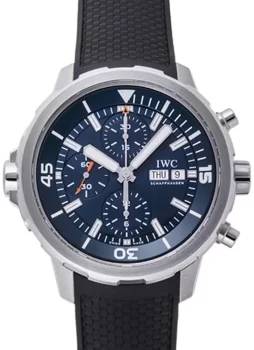 IWC アクアタイマー クロノグラフ エクスペディション ジャック=イヴ クストー IW376805 ブルー メンズ