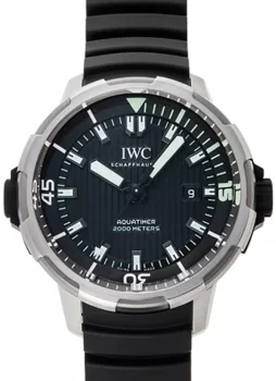 IWC アクアタイマー オートマティック2000 IW358002 ブラック メンズ