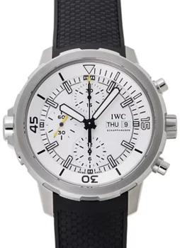 IWC アクアタイマー クロノグラフ IW376801 シルバー メンズ