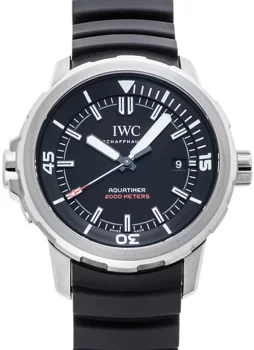 IWC アクアタイマー オートマティック 35イヤーズ オーシャン2000 IW329101 ブラック メンズ