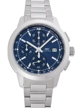 IWC インヂュニア クロノグラフ IW380802 ブルー メンズ
