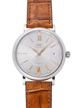 IWC ポートフィノ ミッドサイズ IW458101 シルバー ボーイズ