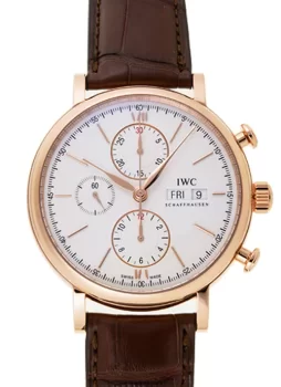 IWC ポートフィノクロノ IW391020 シルバー メンズ