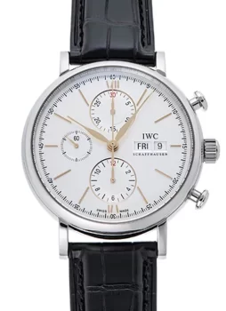 IWC ポートフィノ クロノグラフ IW391022 シルバー メンズ