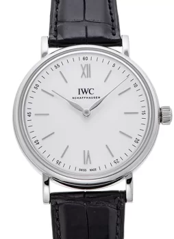 IWC ポートフィノ ハンドワインド 8デイズ IW511102 シルバー メンズ