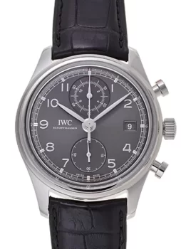 IWC ポルトギーゼ クロノグラフ IW390404 グレー メンズ