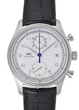 IWC ポルトギーゼ クロノグラフ IW390403 ホワイト メンズ