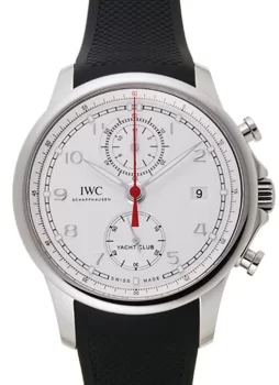 IWC ポルトギーゼ ヨットクラブ クロノグラフ IW390502 シルバー