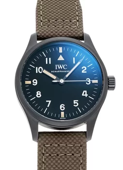 IWC パイロットウォッチ マーク18 ホディンキー IW324801 ブラック メンズ