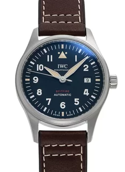 IWC パイロットウォッチ オートマティック ピットファイヤー IW326803 ブラック メンズ