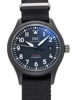 IWC パイロットウォッチ オートマティック トップガン IW326901 ブラック メンズ