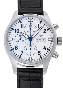 IWC パイロットウォッチ クロノグラフ 150イヤーズ IW377725 ホワイト メンズ