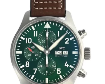 IWC パイロットウォッチクロノグラフ レーシンググリーン IW377726 メンズ