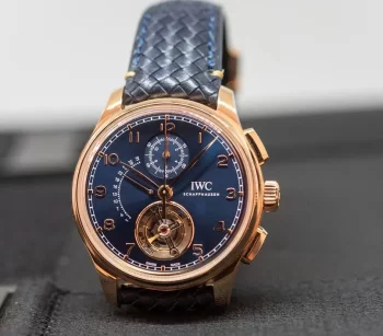 IWC ポルトギーゼ トゥールビヨン レトログラード クロノグラフ IW394005 メンズ
