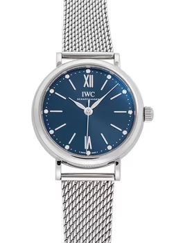 IWC ポートフィノ IW357404 ブルー レディース
