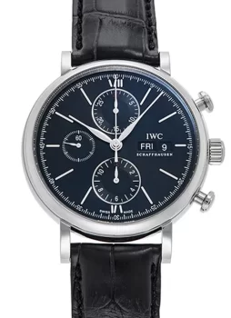 IWC ポートフィノ クロノグラフ IW391029 ブラック メンズ