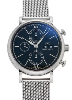 IWC ポートフィノ クロノグラフ IW391030 ブラック メンズ
