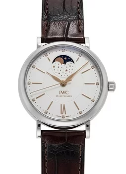 IWC ポートフィノ オートマティック ムーンフェイズ IW459011 シルバー メンズ