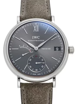IWC ポートフィノ ハンドワインド 8デイズ IW510115 グレー メンズ