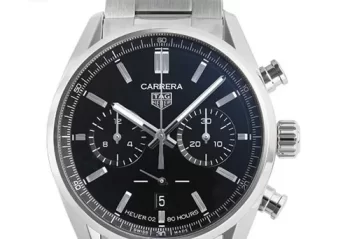 タグホイヤー カレラ キャリバーホイヤー02 クロノグラフ42mm CBN2010.BA0642 メンズ