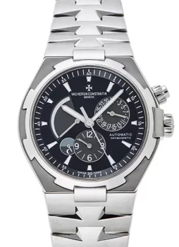 ヴァシュロンコンスタンタン オーバーシーズデュアルタイム 47450/B01A-9227 ブラック メンズ